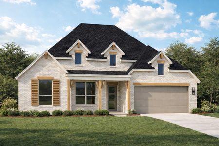 New construction Single-Family house 1105 Rock Daisy Trl, Hutto, TX 78634 plan Birchwood - image