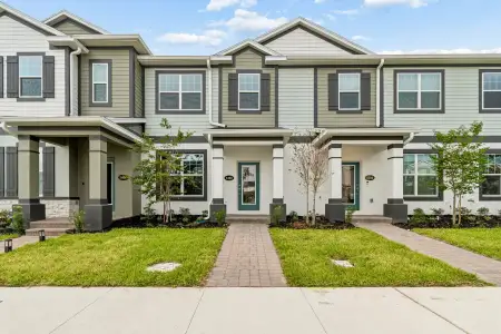 New construction Townhouse house 1402 Mount Royal Dr, St. Cloud, FL 34771 plan Rutland - Townhome Series - image