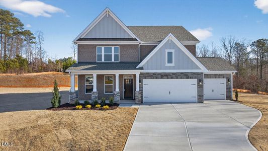 New construction Single-Family house 54 Fire Opal Ct, Clayton, NC 27520 - image