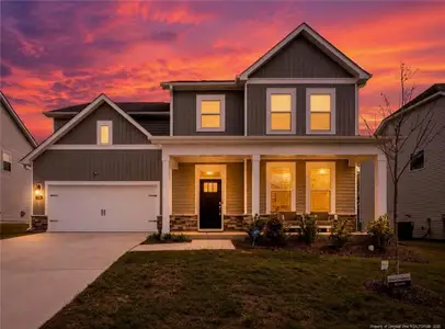 New construction Single-Family house 249 Umstead St, Sanford, NC 27330 plan JORDAN - image
