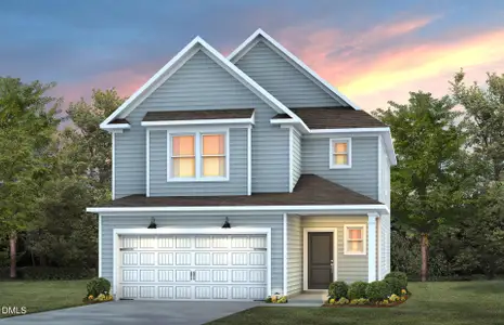 New construction Single-Family house 2827 Water Tower Ln, Apex, NC 27502 plan Harris - image