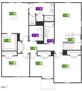 Flooring Diagram Second Floor