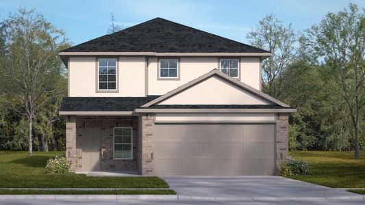 New construction Single-Family house 1957 Arbuckle Dr, Leander, TX 78641 plan The Nicole - image