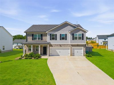 New construction Single-Family house 608 Kimberwick Dr, Locust Grove, GA 30248 plan Mansfield - image