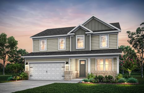 New construction Single-Family house 1216 Fox Hollow St, Spartanburg, SC 29303 plan Tilden - image