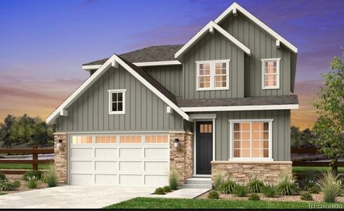 New construction Single-Family house 16548 W 92Nd Place, Arvada, CO 80007 Estes- photo 0