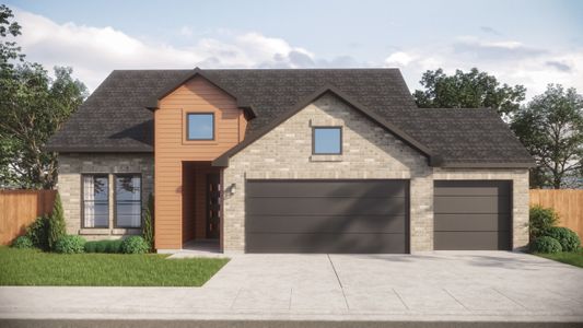 New construction Single-Family house 2325 SW Wilshire Blvd, Burleson, TX 76028 plan Magnolia - image