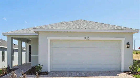 New construction Single-Family house 420 Liberty Bnd, Haines City, FL 33844 plan Flagler - image