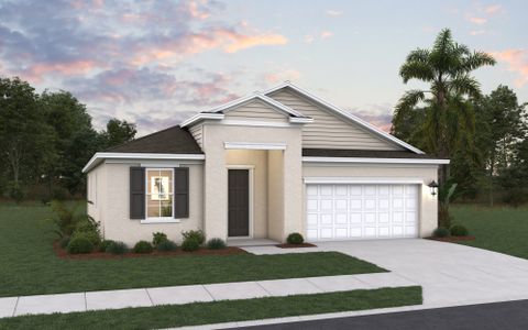 New construction Single-Family house 8909 Quest Seeker Trl, Parrish, FL 34219 plan Lucca - image