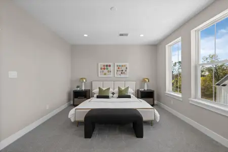 New construction Single-Family house 5836 Highland Sun Ln, Houston, TX 77091 - image 14