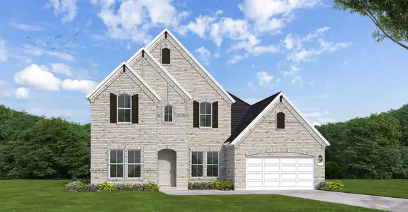 New construction Single-Family house 1000 Mumms Field Dr, Fort Worth, TX 76247 plan Shepherd - image