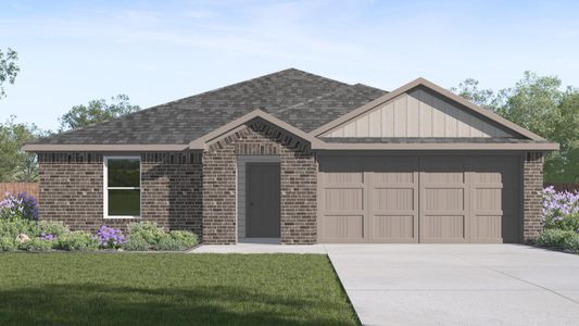 New construction Single-Family house 181 Baby Calf Roping Rd, Jarrell, TX 76537 plan Austin - image