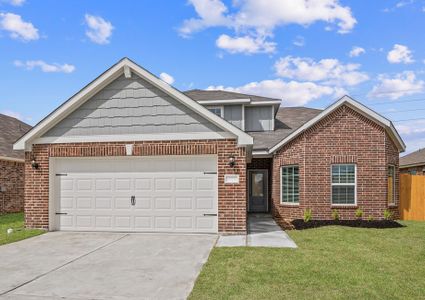 New construction Single-Family house 202 Emma Rose Dr, Katy, TX 77493 plan Woods - image