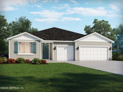 New construction Single-Family house 3036 Harden Dr, Jacksonville, FL 32218 plan Oakhurst - image