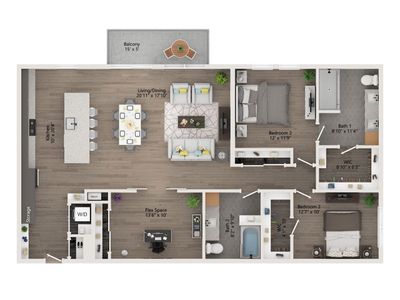 New construction Condo house 4510 Terry O Ln, Austin, TX 78745 plan B3 - image