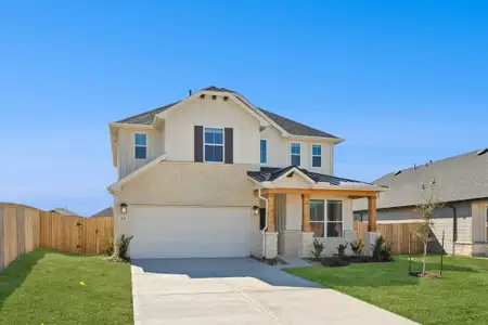 New construction Single-Family house 214 Prairie Ridge Ln, Montgomery, TX 77356 plan Riverdale - image