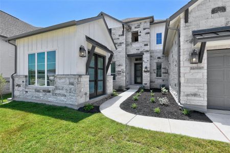 New construction Single-Family house 109 Lucero Xing, Liberty Hill, TX 78642 The Rowan III- photo 2 2