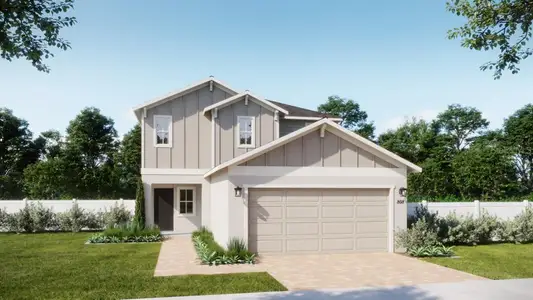 New construction Single-Family house 27313 African Fish Ct, Howey-in-the-Hills, FL 34737 plan Marina - image