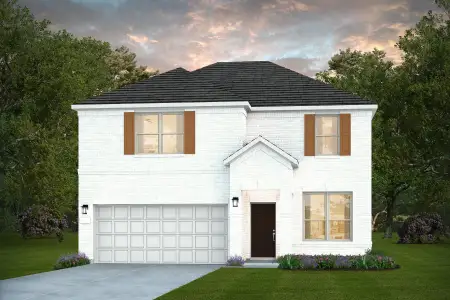 New construction Single-Family house 11910 Bonfire, San Antonio, TX 78254 plan Puma - image