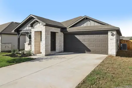New construction Single-Family house 9623 Grand Via Blvd, Converse, TX 78109 plan The Briscoe (820) - image
