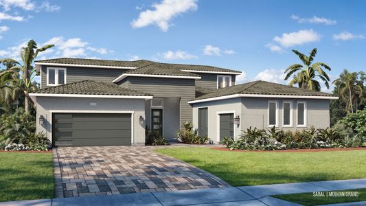 New construction Single-Family house 12243 White Blossom Ct, Parrish, FL 34219 plan Grand Sabal - image