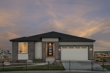 New construction Single-Family house 39638 Yorktown Ter, Elizabeth, CO 80107 Parklane- photo 0 0