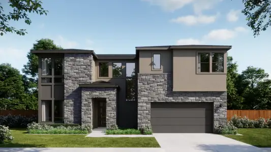 New construction Single-Family house 242 Sycamore Pines Ln, Kyle, TX 78610 plan 5052 - image