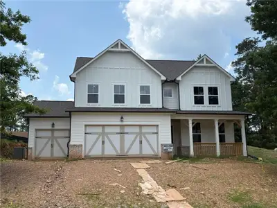 New construction Single-Family house 344 Riverwood Pass, Dallas, GA 30157 plan The Willow B - image