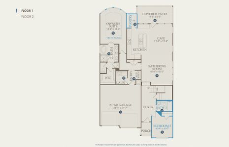 San Marcos Floor Plan, Quick Move-In Home, Floor 1