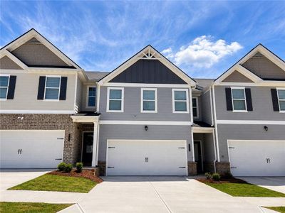 New construction Townhouse house 6359 Warbler Ct, Morrow, GA 30260 plan The Newbury - image