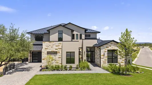 New construction Single-Family house 6101 Adhara Pass, Austin, TX 78730 plan Arbor - image
