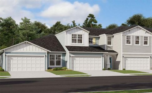 New construction Townhouse house 9145 Gulf Haven Dr, Parrish, FL 34221 null- photo 0