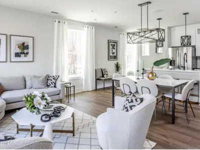 New construction Townhouse house 626 Cable Ct, Apex, NC 27523 plan Weston End Unit - image 10