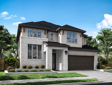 New construction Single-Family house 31906 Wind Ridge Dr, Fulshear, TX 77441 plan Goldeneye - image