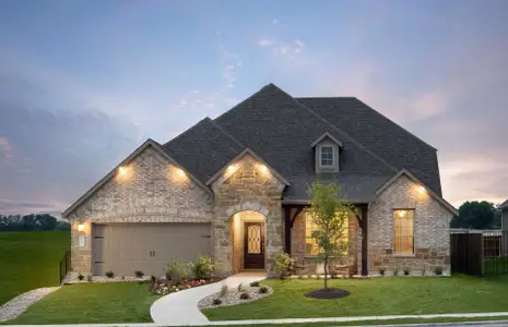 New construction Single-Family house 121 Keswick St, Liberty Hill, TX 78642 plan Kennedale - image