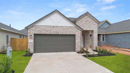 New construction Single-Family house 9415 Hard Rock Road, Conroe, TX 77303 - photo 0