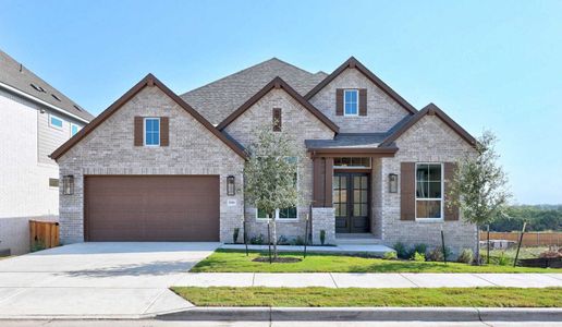 New construction Single-Family house 1708 Snowdrop Dr, Georgetown, TX 78628 plan 216 - image