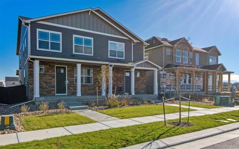 New construction Townhouse house 18726 E 99Th Ave, Commerce City, CO 80022 plan MELBOURNE - image