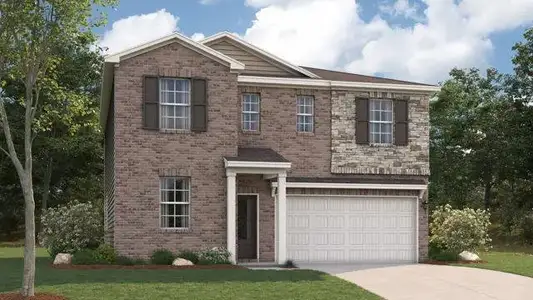 New construction Single-Family house 317 Earnshaw Ave, McDonough, GA 30253 plan Atlas - image