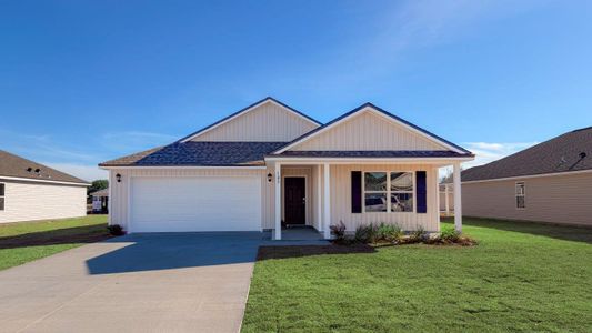 New construction Single-Family house 136 Milestone Trl, Crawfordville, FL 32327 plan The Lakeside - image