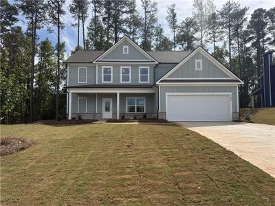 New construction Single-Family house 145 Fairwinds Dr, Covington, GA 30016 plan (GA)Hayden A 2 Front Entry - image