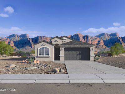 New construction Single-Family house 24222 W Hacienda Ave, Buckeye, AZ 85326 plan Palo Verde - image