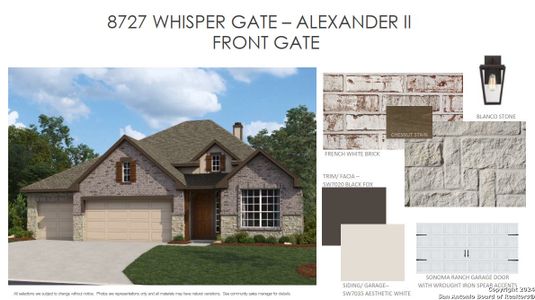 New construction Single-Family house 8727 Whisper Gate, Fair Oaks Ranch, TX 78015 Alexander II Homeplan- photo 12 12