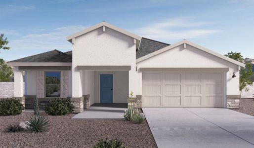 New construction Single-Family house 13538 N Nicholas Ct, Marana, AZ 85653 plan Denton - image