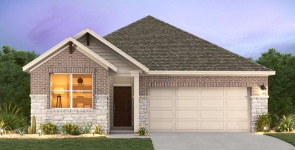 New construction Single-Family house 1924 Davee Pl, Georgetown, TX 78633 plan Cartwright - image