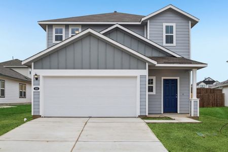 New construction Single-Family house 383 Jade St, San Marcos, TX 78656 plan Hymeadow 1668 - image
