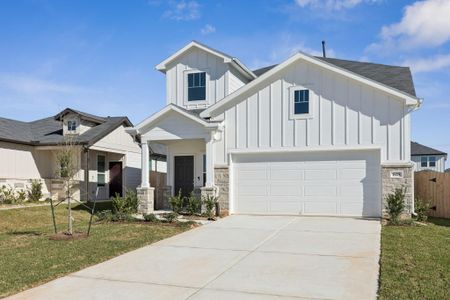 New construction Single-Family house 618 Amber Falls Dr, Montgomery, TX 77356 plan Gustine - image