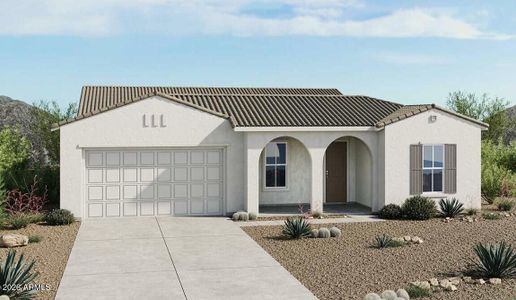 New construction Single-Family house 31586 N Goldfield Rd, Queen Creek, AZ 85144 plan Thompson - image