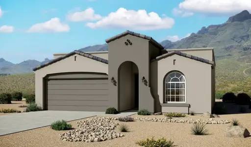 New construction Single-Family house 13829 Paseo Bosque Ave, El Paso, TX 79928 plan Shalem - image