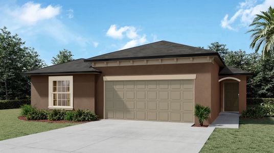 New construction Single-Family house 13183 Violet Flame Avenue, Wimauma, FL 33598 - photo 0